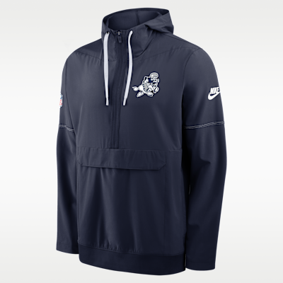 Dallas Cowboys Alt Anorak Men's Nike NFL 1/2-Zip Hooded Jacket